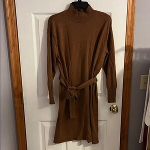 Banana Republic Brown Sweater Dress